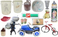 6-25 Red Wing, Pedal Cars, Primitives & Antiques