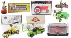 9-10 1st Gear, Trains, Tractors, Banks & Toys