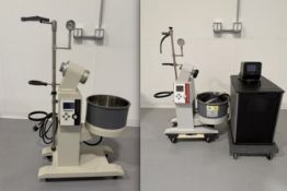 (1) Used Ai SolventVap 5L Rotvap w/ Chiller. SE13. & (1) Used BVV 5 L Rotovap w/ Vac Pumps. R-1005