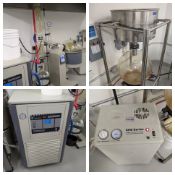 TouchSciences 50L Rotary Evaporator w/ USA Lab 50L Vacuum Filter, Chiller & Vac Pump. Model R-1050