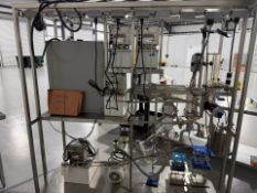 Used ChemTech Single-Stage Distillation Unit. Model KD-6.