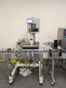 Used Roser Labeling Line w/ Videojet Printer & Heat Tunnel
