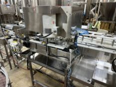 Used Pneumatic Scale Angelus CB100F 12-Head Integrated Can Filler & 2-Head Seamer. Model CB100F