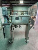 Used 316L Industrial 100 L Horizontal Ribbon Mixer. Model WSLD-0.1