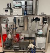 Used Delta Separations Rolled Film Short Path Distillation System. Model RDF-27.