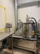 Delta Separations CUP 30 Extractor w/ Control Panel, Liquid Nitrogen IV Reservoir, Transfer Tank