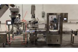 Used Paxiom Tinning Line Packaging Machine.