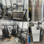 Used Delta CUP 15 Extraction System w/ (2) Ertel Alsop Filters & A85 Huber Chiller + More