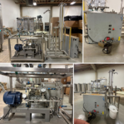 Used Delta Separations FFE-60 Falling Film Evaporator For Cold Ethanol Extraction. Model FFE 60.