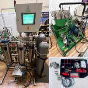 Used Turnkey Apeks 5L CO2 Extractor System w/ CO2 Recovery Pump, Compressor, Heater