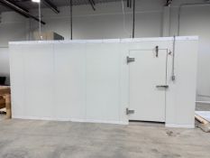 Used Barr Refridgeration 9'10" x 18'1" x 8'2"H Walk In Cooler w/ Floor
