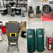Turnkey Hash Processing/Washing System w/ Longs Peak Rosin Press, Harvest Right Freeze Dryer