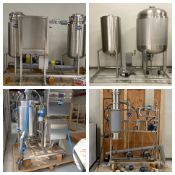 New/Unused Pinnacle Stainless Full Extraction Set Up Including AES, SRS, HFS, Centrifuge & More