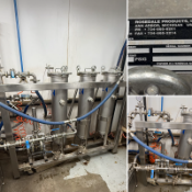 Used C1D1 Labs FLTR-3BAR Multi-Stage Filtration Skid. Model FLTR-3BAR