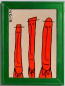 Thierry Noir (1958 Lyon – lebt in Berlin)