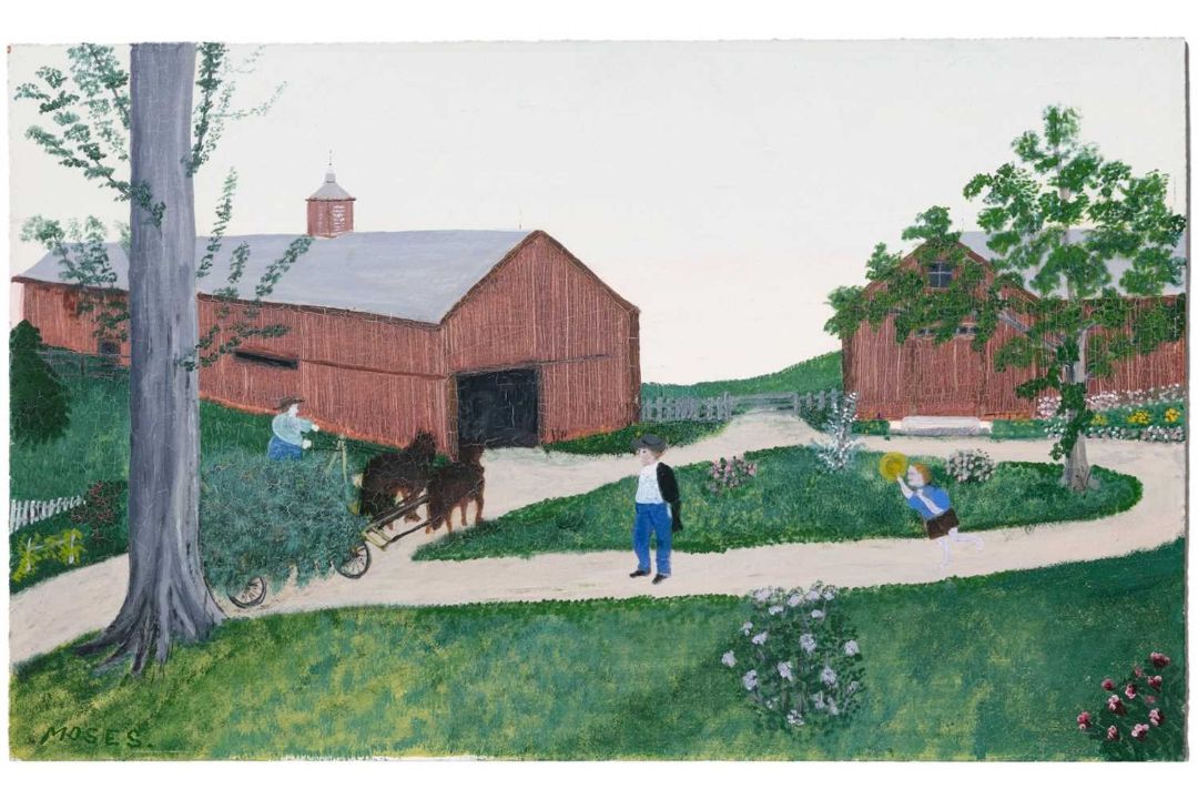 Grandma Moses (1860 New York 1961) R - Bild 1 aus 4