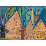 Friedensreich Hundertwasser (1928 Wien - an Bord der Queen Elizabeth II 2000)