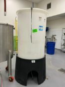 Approximate 250 Gallon Poly Tank, With 36" Poly Tank Stand.