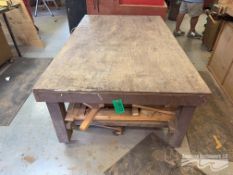 6ft x 44 Rolling Work Table