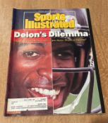 Sports Illustrated Aug 24 1992 Deion Sanders Braves Falcons