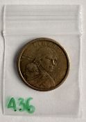 2000 P US Sacagawea Dollar Coin