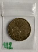 American Pride Car Wash Token $1 Dollar