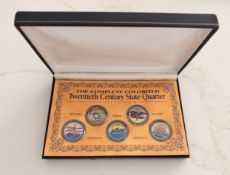 The Complete Colorized Twentieth Century State Quarter Collection