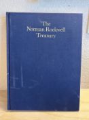 The Norman Rockwell Treasury Hardcover Book Vintage Art Collection
