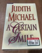 A Certain Smile Hardcover Book By Judith Michael - GOOD