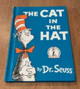The Cat in The Hat by Dr. Seuss First Book Club Edition Printing 1957 Hardcover