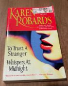 To Trust a Stranger Whispers at Mid, Karen Robards, Very Good Book