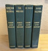 Robert Louis Stevenson Book Set Lot 3 Hardcover Books Scribner’s 4 Novels 1909