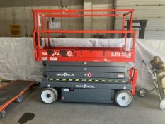 Skyjack Model SJIH3226 Scissor Lift - Note: Runs Well