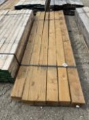 6 Pieces of 12 ft 6 x 6 Lumber