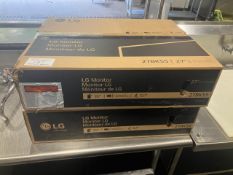 2 New 27" LG Monitors