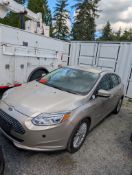 2017 Electric Ford Focus, with Charger, Ex-Police Vehicle, VIN 1FADP3R45HL293043