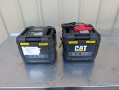2 Cat Portable Power Banks with 1 Set Of Booster Cables