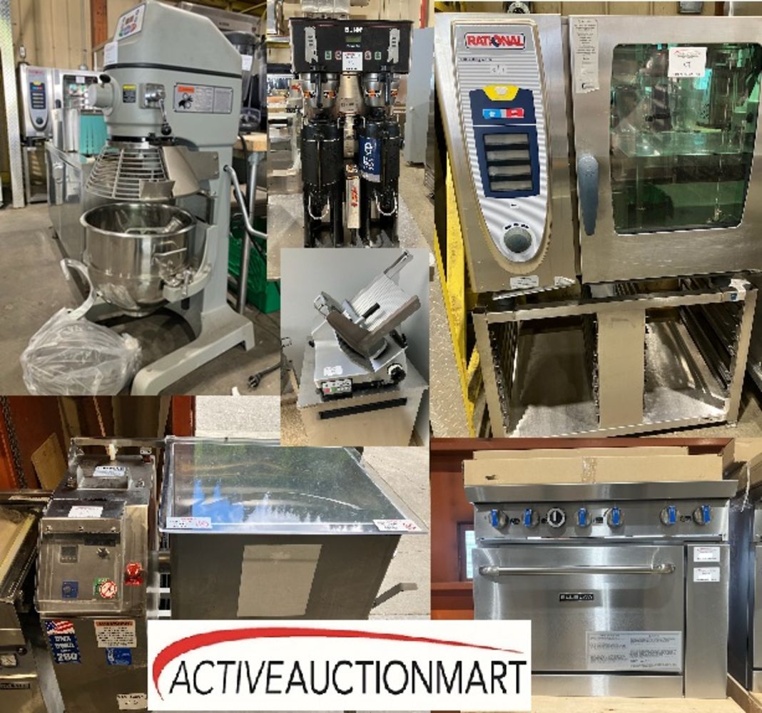 300 + Lots of Commissary, Butcher Shop & Restaurant Equipment, Bailiff Seized Goods plus Others