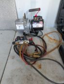 Eliminator Vacuum Pump with Refrigeration Gauges