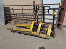 3 Manual Pallet Jacks