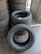 Set of 4 Goodyear Eagle Enforcer Mud and Snow Tires, 255/60/R18 - Note: Approx. 80% Tread Depth