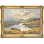 † PRUDENCE TURNER (1930-2007); oil on canvas, 'Loch Katrine', titled verso, signed lower left, 50
