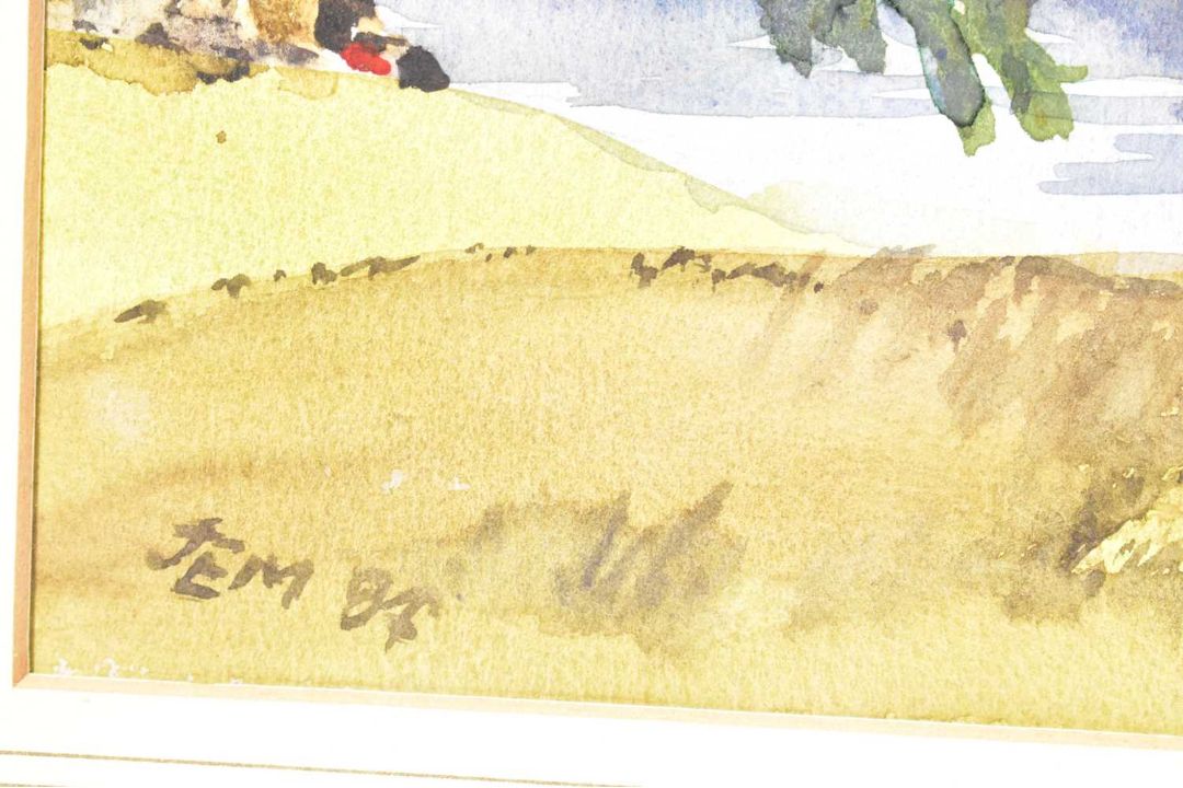† DENNIS ROTHWELL BAILEY (British, 20th century); oil on canvas, snow scene, signed lower left, 39.5 - Image 5 of 5