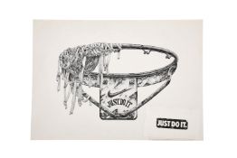BASKETBALL Dessins Ã  l'encre - Hoop NIKE 2014
