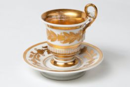 Cup and Saucer, Empire, 19th century