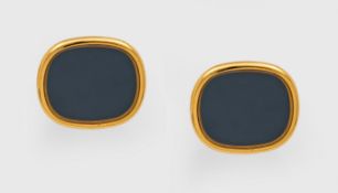 Paar Manschettenknöpfe von Patek Philippe "Ellipse"