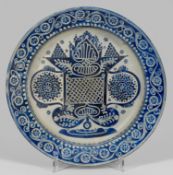 Seltener großer Westerwälder Teller