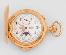 Savonette-Taschenuhr von "Le Phare" mit Grande Complication