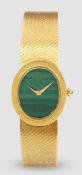 Damenarmbanduhr mit Malachit-Zifferblatt von Chopard