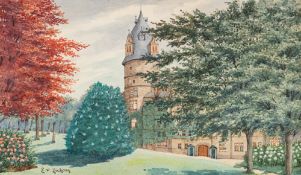 Elisabeth von Eicken – Residenzschloss Detmold, nach 1910.